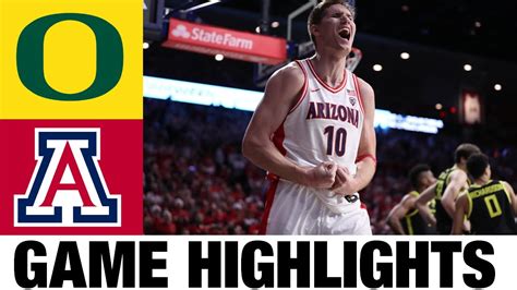 Oregon vs #5 Arizona | 2023 College Basketball Highlights - Win Big Sports