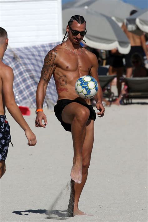 Zlatan Ibrahimovic's new braids and flawless beach body at 41 leaves ...