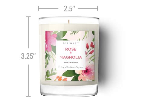 Popular Candle Container Label Sizes | Avery.com