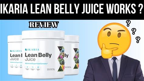 IKARIA LEAN BELLY JUICE REVIEWS ⚠️ ATTENTION ! ⚠️ Ikaria Lean Belly Juice Works? - YouTube