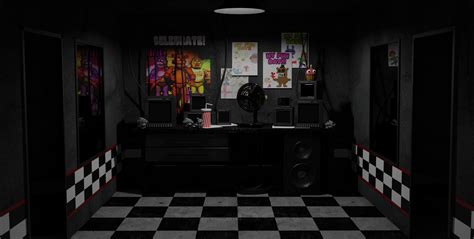 3D FNaF 1 Office Complete - TurboSquid 1898154