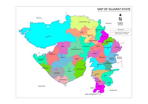 Gujarat Map HD PDF Download