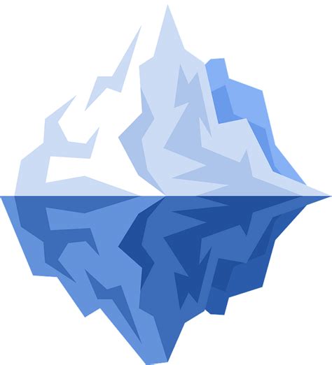 Iceberg clipart. Free download transparent .PNG | Creazilla