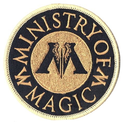 Harry Potter Ministry of Magic Patch | Ministry of magic, Harry potter patch, Iron on patches