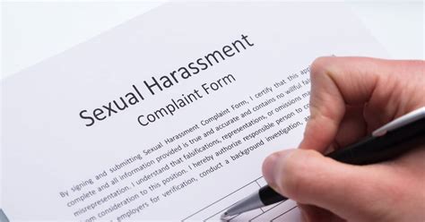 Reporting Sexual Harassment at Work