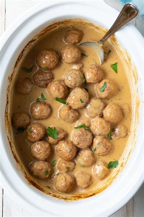 Best Easy Swedish Meatballs Crockpot & Instant Pot - A Spicy Perspective