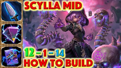 SMITE HOW TO BUILD Scylla - Living Dead Scylla Skin Showcase + Scylla ...