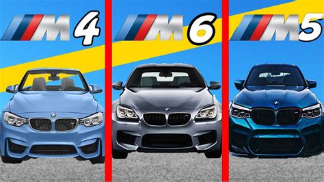 BMW M6 VS BMW M5 VS BMW M4 | CURSA LEGENDARA - YouTube