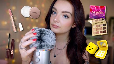 ASMR Best Beauty Products of 2022 💄 (close whispers, mic brushing) - YouTube