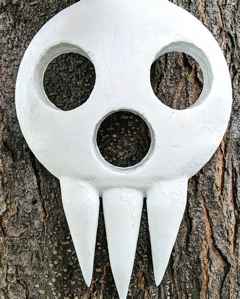 Lord Death Mask Soul Eater Mask shinigami sama mask cosplay | Etsy