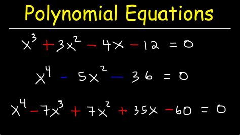 Solving Polynomial Equations By Synthetic Division - Tessshebaylo