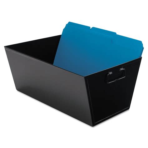 Steel File and Storage Bin by Advantus AVT63009 | OnTimeSupplies.com