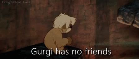 Black Cauldron Gurgi Has No Friends GIF - Black Cauldron Gurgi Has No ...