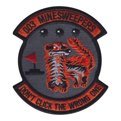 AFLCMC Wild Weasel HTS 003 Minesweepers Patch | Air Force Life Cycle Management Center Patches