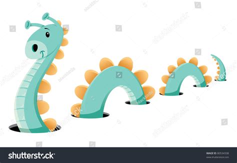 Loch Ness Monster Stock Vector (Royalty Free) 80534338 | Shutterstock