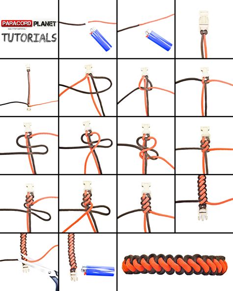 #Tutorial for Curling Millipede Weave! #Paracord #HappyCording #DIY ...