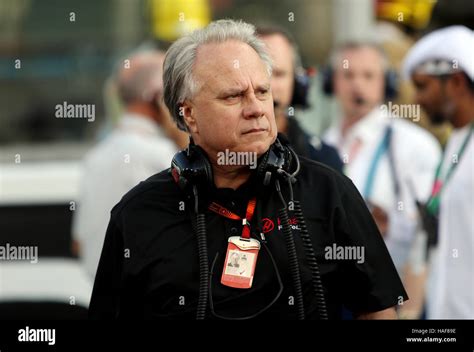 Haas team principle Gene Haas during the Abu Dhabi Grand Prix at the ...