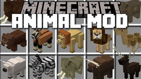 Animals+ Minecraft Mod - Giratan