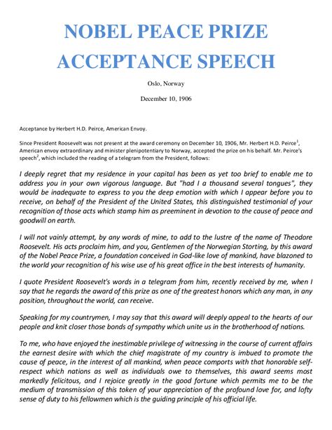 Acceptance Speech - 19+ Examples, PDF, Tips