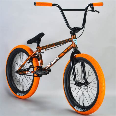 Mafia Kush2+ Orange Splatter 20” BMX – Grips Bikes