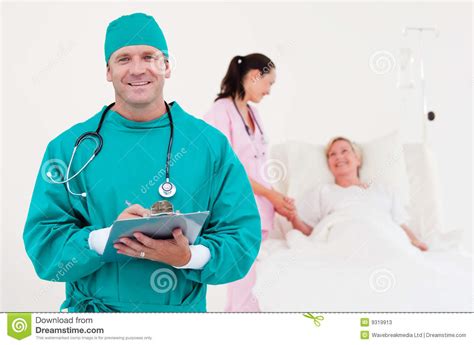 Team of Doctors in a Hospital Stock Image - Image of healthcare ...