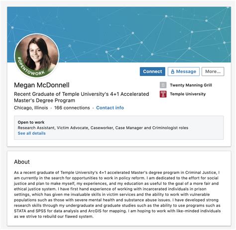 10 Stunningly Good Graduate Student LinkedIn Summary Examples