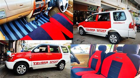 Chevrolet Tavera Modification | Full Body Paint | Exterior And Interior ...