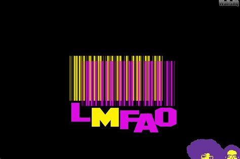 Colorful LMFAO sign clipart free image download