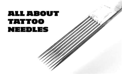 About tattoo needles types, which do what, how to use