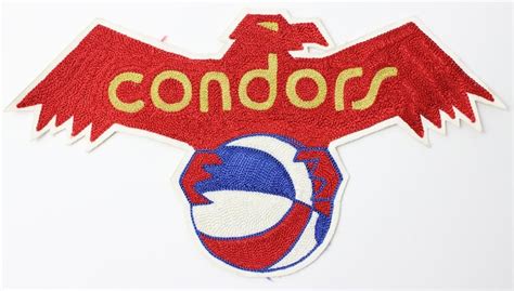 Item Detail - Original 1970-72 Pittsburgh Condors Jersey Jacket Logo Patch ABA Basketball