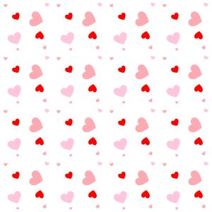 Pink And Red Heart Background