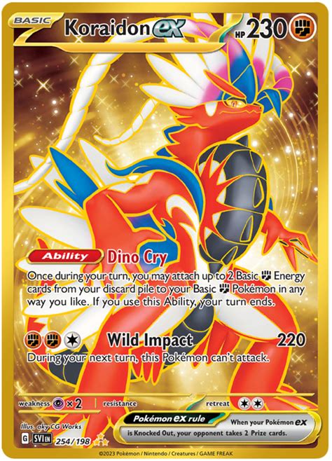 Koraidon ex - Scarlet & Violet #254 Pokemon Card