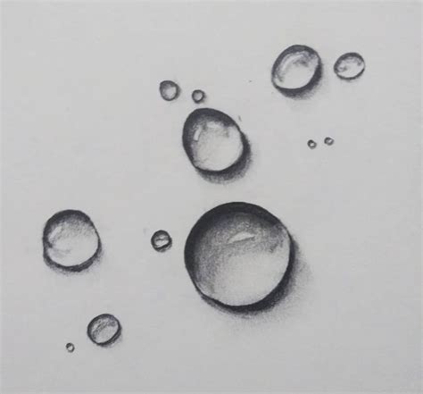 Drawing water droplets | Water droplets art, Water droplets drawing ...