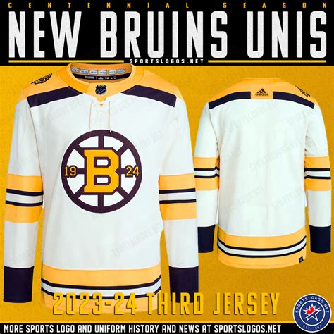 Boston Bruins Reveal New Centennial Jerseys – SportsLogos.Net News