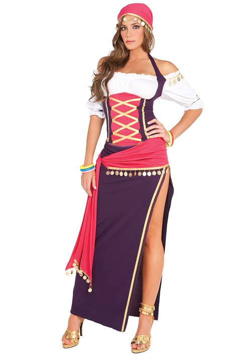 Frisky Fortune Teller Costume, Fortune Teller Womens Costume – 3wishes.com