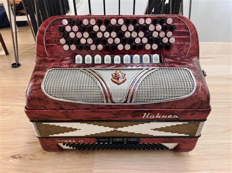 Vintage Hohner Riviera Chromatic Button Accordion — DjangoBooks Forum