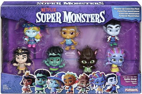 Netflix Super Monsters Figures Monsters Up Collection 7-Pack Toys