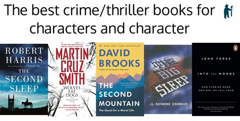 The best crime/thriller books for characters and character