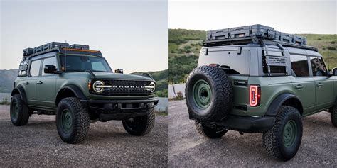 2022 Bronco WildTrak Emulates Classic Ford GPW Style, Looks Ready for Any Adventure - autoevolution