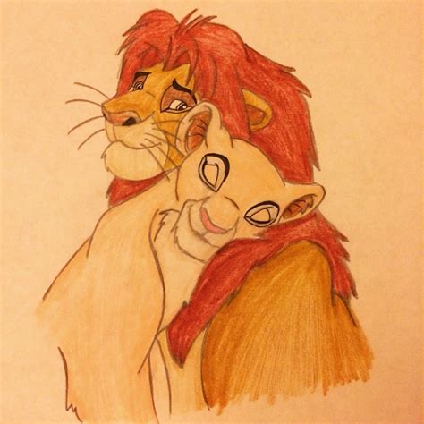 Simba and nala | Lion king drawings, Disney paintings, Prismacolor art