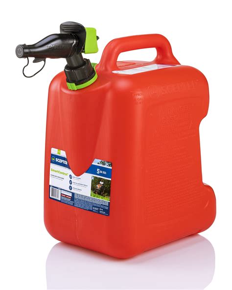 Scepter 5 Gallon Gas Can Red FSCG502 with Spill Proof SmartControl ...