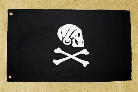 3' X 5' Pirate Flag: Reinforced Canvas Henry Avery by Libertalia