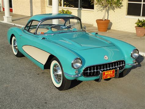 1957, Chevrolet, Corvette, Convertible, Muscle, Supercar, Retro Wallpapers HD / Desktop and ...