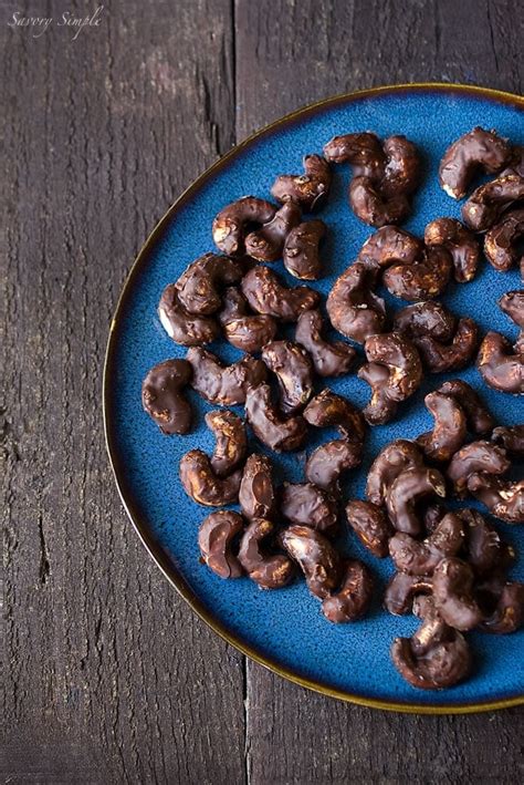 Salted Chocolate-Covered Roasted Cashews Recipe - Savory Simple