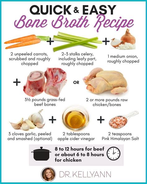 Dr Kellyann Bone Broth Diet Recipes - New Recipes