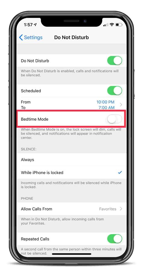 How To setup Do Not Disturb Bedtime Mode on your iPhone - AppleToolBox