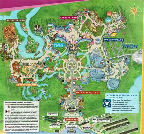 Disney World Florida Map Magic Kingdom - Gisela Ermengarde