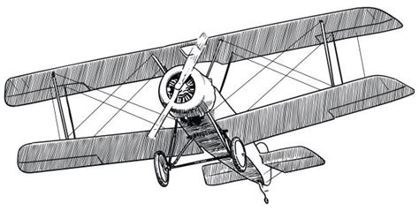 Biplane Drawings Illustrations, Royalty-Free Vector Graphics & Clip Art ...