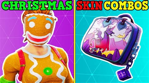 15 AMAZING CHRISTMAS SKIN + BACKBLING COMBOS IN FORTNITE! (You Must Use ...