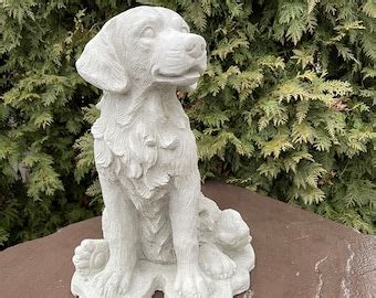 Pet Memorial Stone dog - Etsy